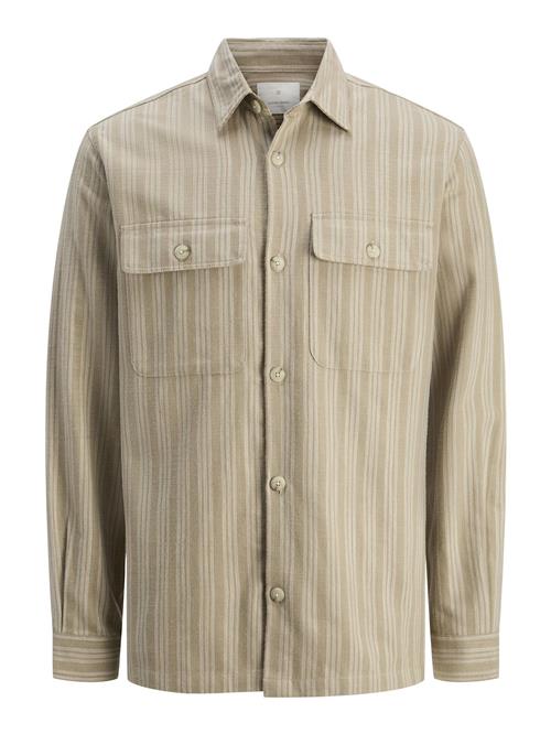 JACK & JONES Skjorte  lysebeige / brokade