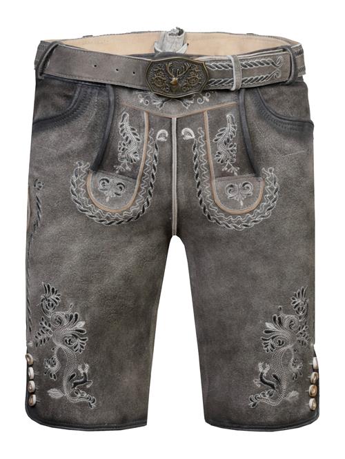 MARJO Bayeriske bukser  grå-meleret