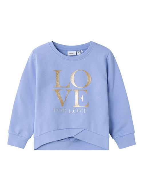 NAME IT Sweatshirt  dueblå / guld