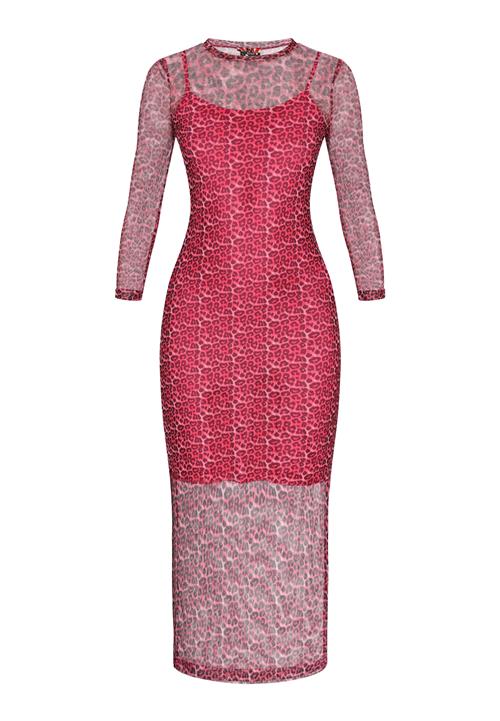 myMo ROCKS Kjole 'Fashion Look'  magenta / hindbær / pastelpink