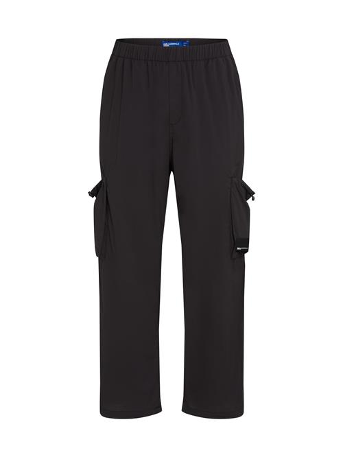Karl Lagerfeld Cargobukser  sort