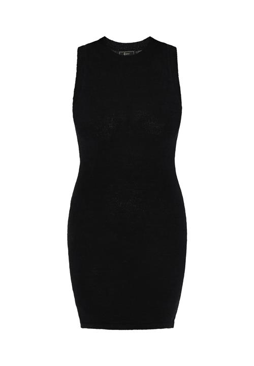 faina Strikkjole  sort