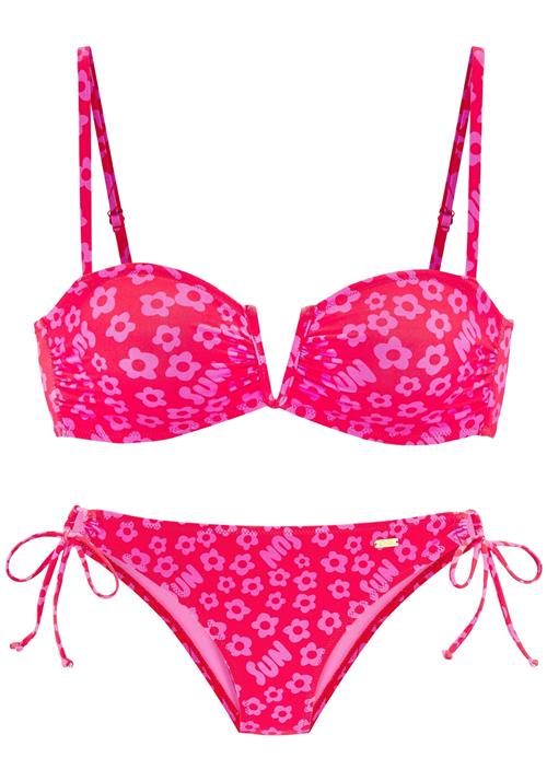 BUFFALO Bikini  lys pink / mørk pink