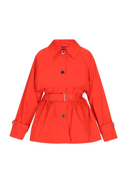 faina Overgangsfrakke  rød