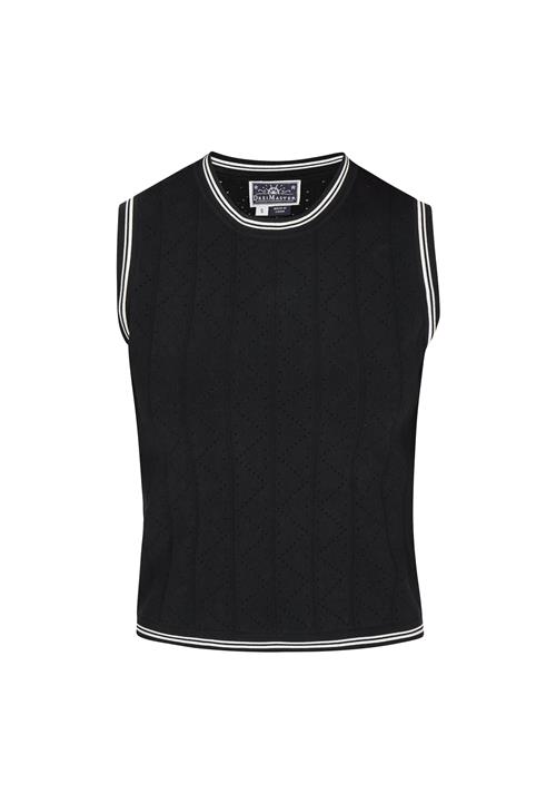 DreiMaster Maritim Sticktop 'Nautical'  sort / hvid