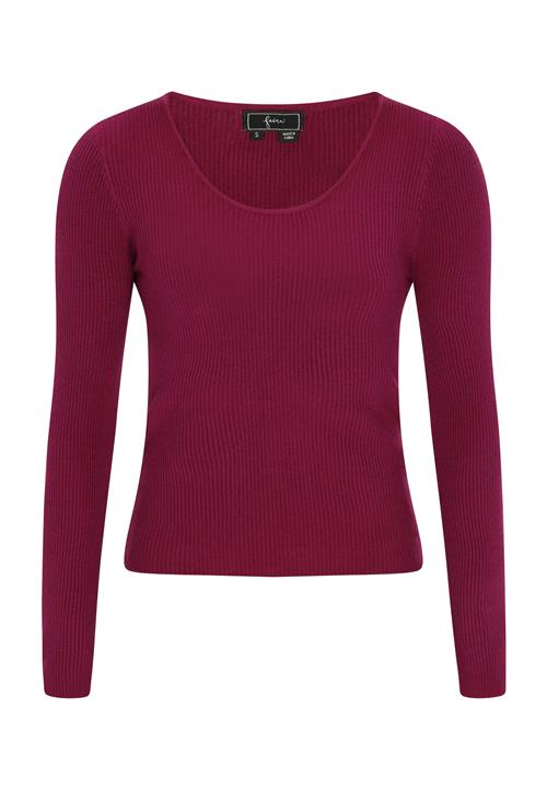 faina Pullover 'Fashion Look'  burgunder
