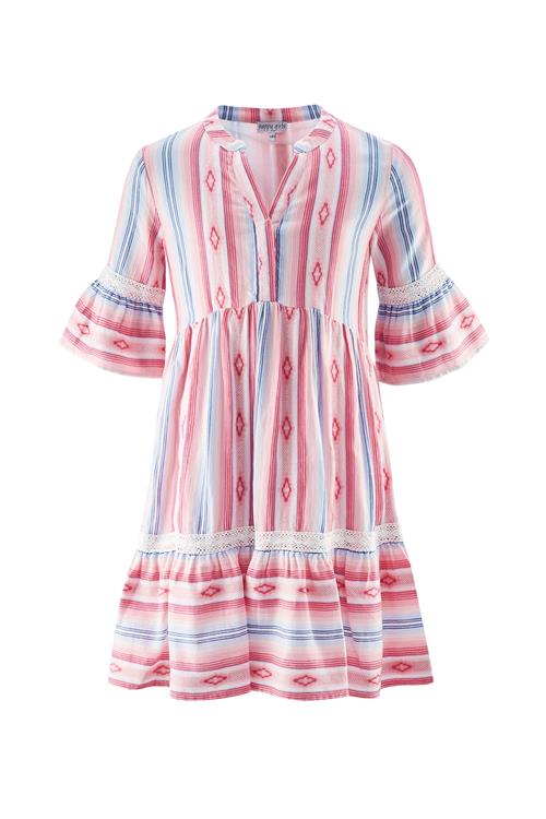 happy girls Kjole  blå / lyseblå / pink / lyserød