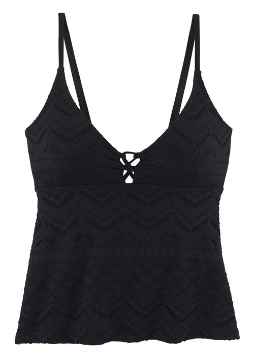 LASCANA Tankini-overdel  sort