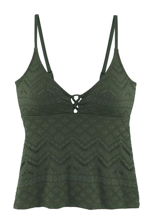 LASCANA Tankini-overdel  khaki