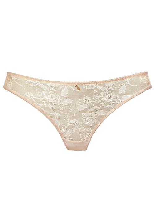 LASCANA String  beige / hvid