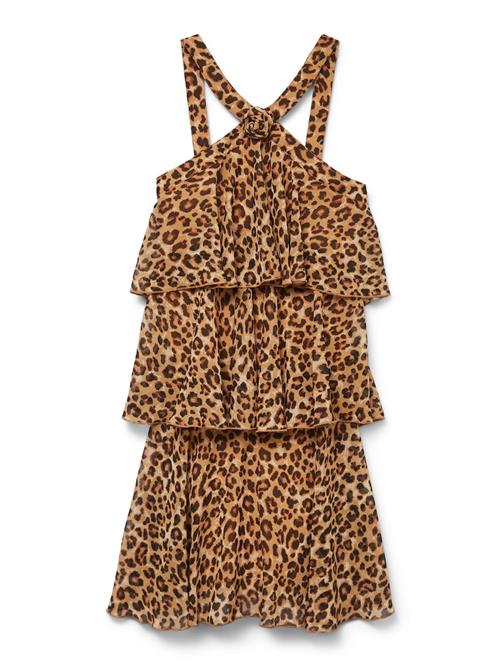 VERO MODA Kjole 'FELICIA'  brun / sort