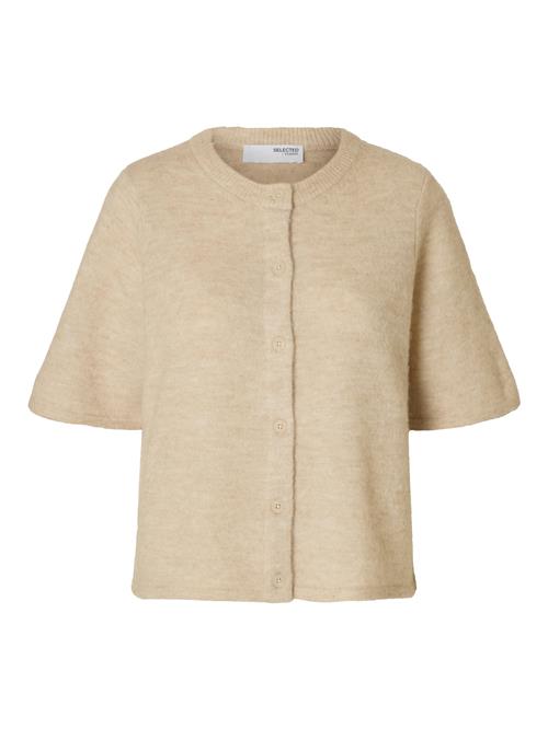 SELECTED Cardigan 'SLFLULU'  beige-meleret