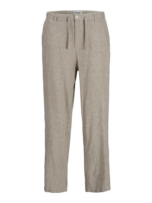 JACK & JONES Lærredsbukser 'JPSTKarl'  grå