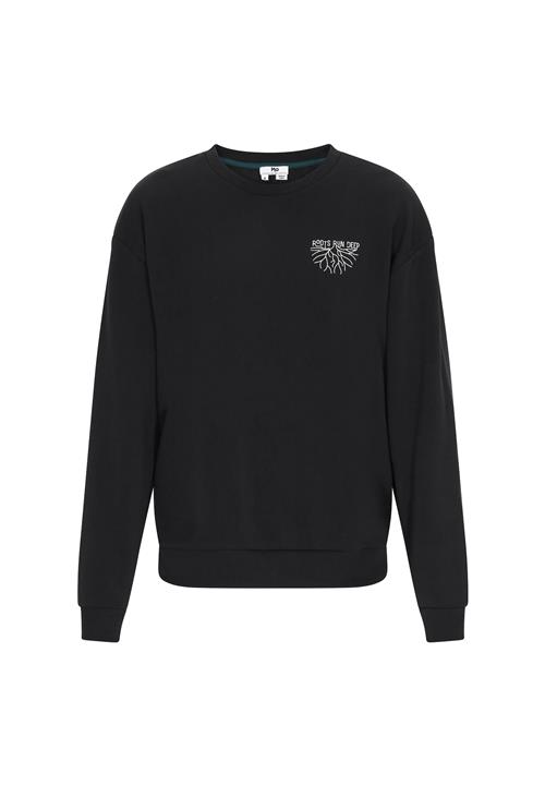MO Sweatshirt 'Back To School'  sort / hvid
