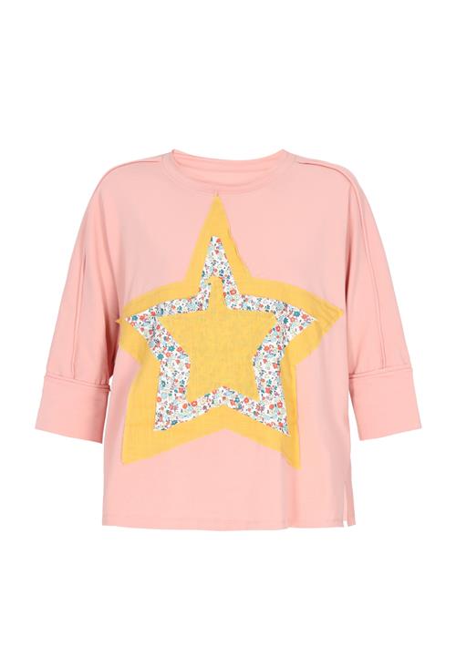 swirly Shirts 'Fashion Lover'  himmelblå / gul / lyserød / hvid