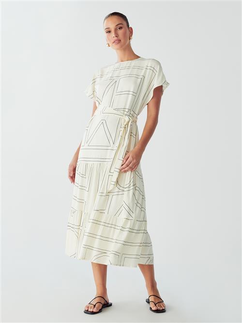 Willa Kjole 'LORRI'  sort / offwhite