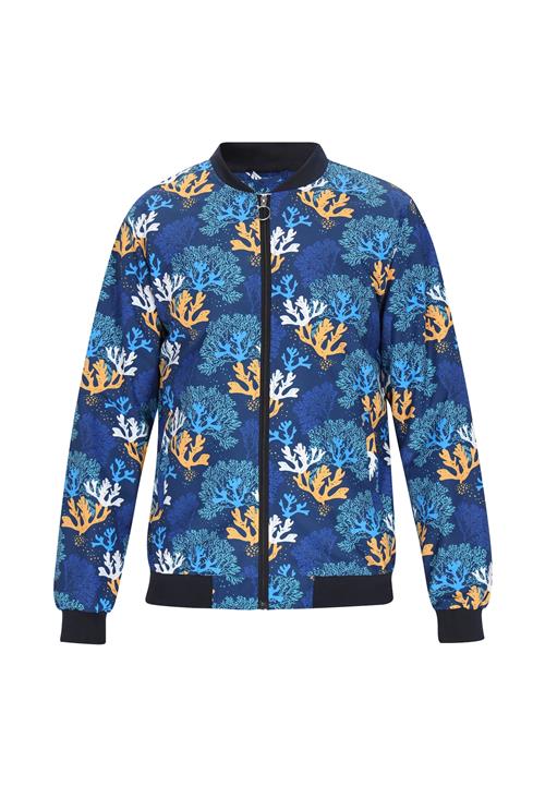 MO Overgangsjakke  blå / marin / orange / hvid