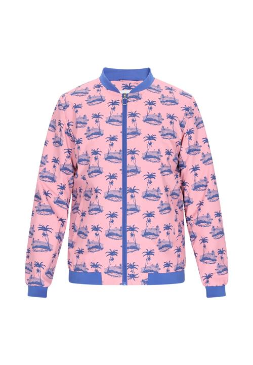 MO Overgangsjakke  blå / lyserød