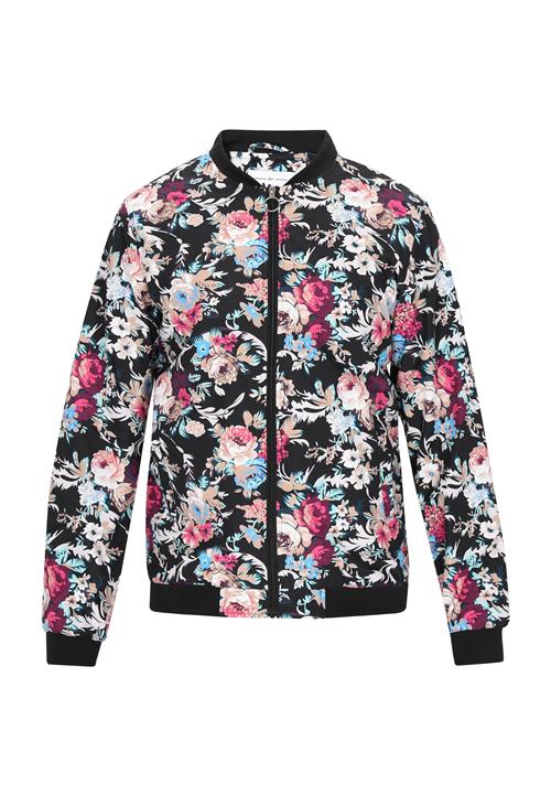 MO Overgangsjakke  beige / lyseblå / hindbær / sort