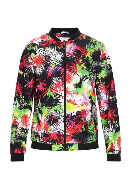 MO Overgangsjakke  grøn / rød / sort / hvid