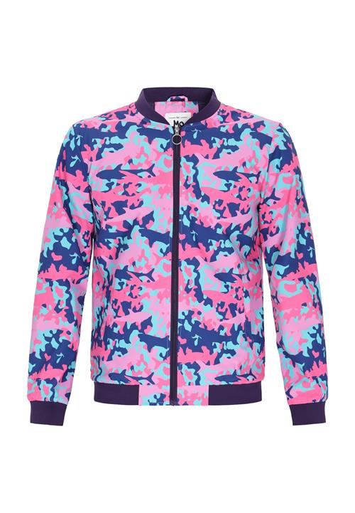 MO Overgangsjakke  blå / azur / pink / lys pink