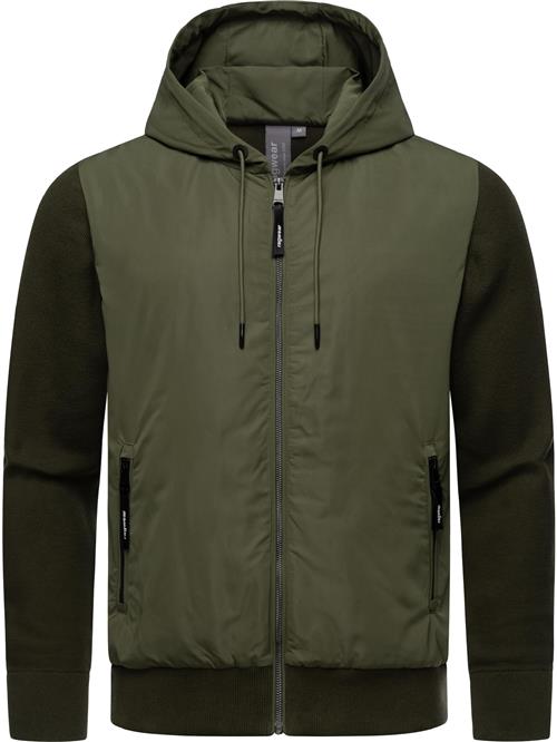 Ragwear Overgangsjakke 'Ronel'  grøn / mørkegrøn