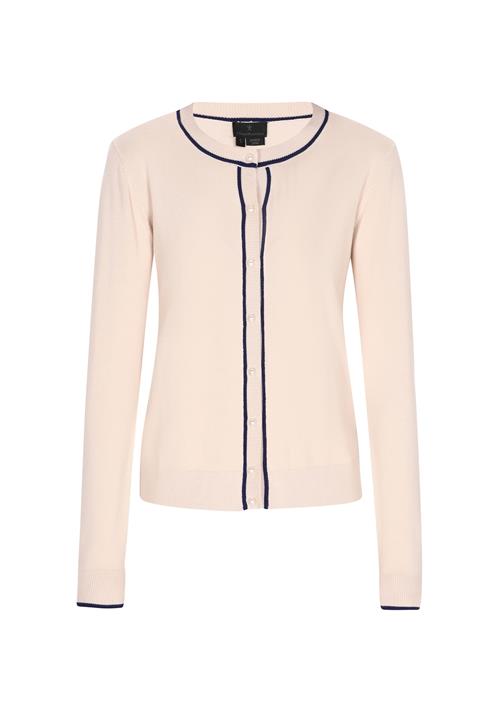 DreiMaster Klassik Cardigan  creme / sort