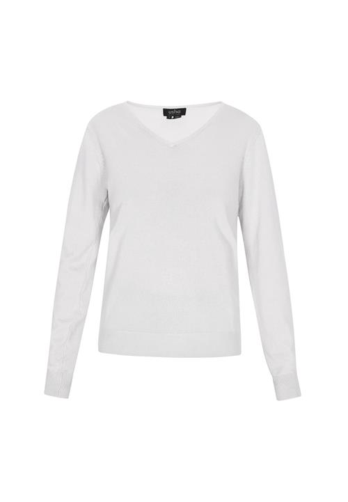 usha BLACK LABEL Pullover  lysegrå