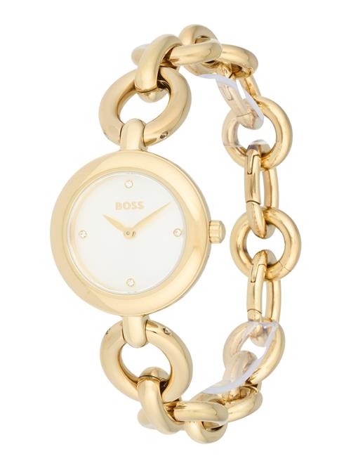 BOSS Analogt ur 'LIVE'  guld / transparent / hvid
