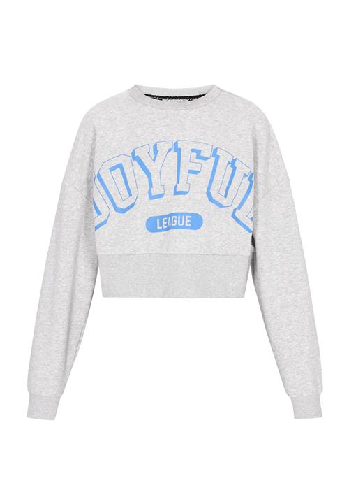 myMo ATHLSR Sweatshirt 'Back To School'  azur / grå-meleret