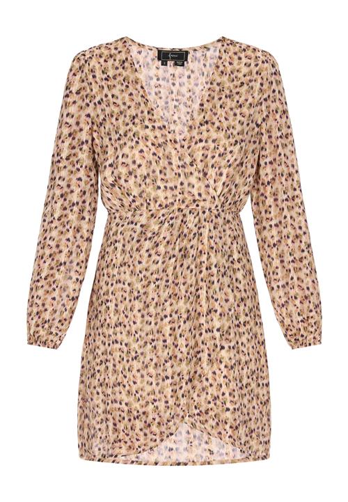 faina Coctailkjole 'Fashion Look'  beige / lysebrun / lyserød / sort