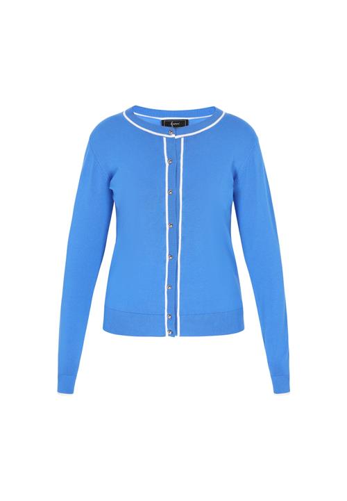 faina Cardigan  azur / hvid