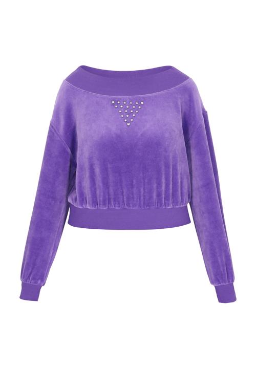 faina Sweatshirt 'Fashion Look'  mørkelilla