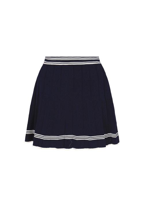 DreiMaster Maritim Nederdel 'Nautical'  navy / hvid