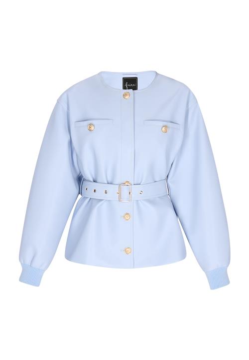 faina Overgangsjakke 'Fashion Look'  lyseblå