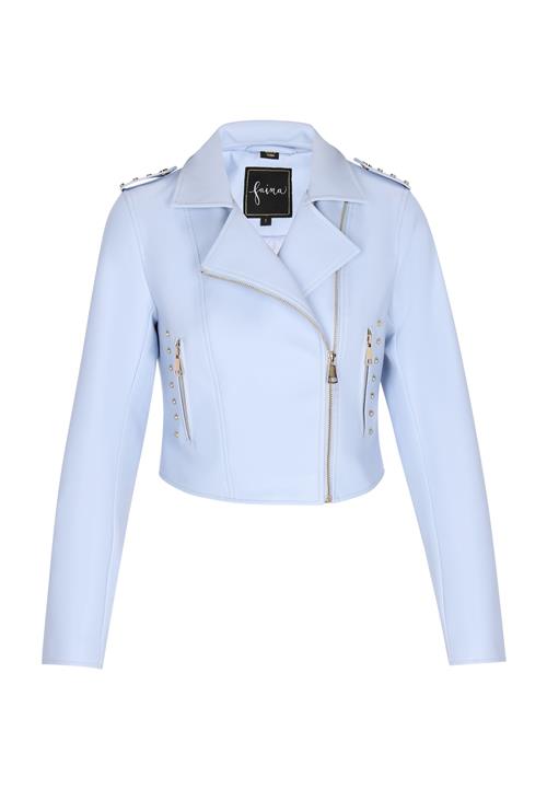 faina Overgangsjakke 'Fashion Look'  lyseblå