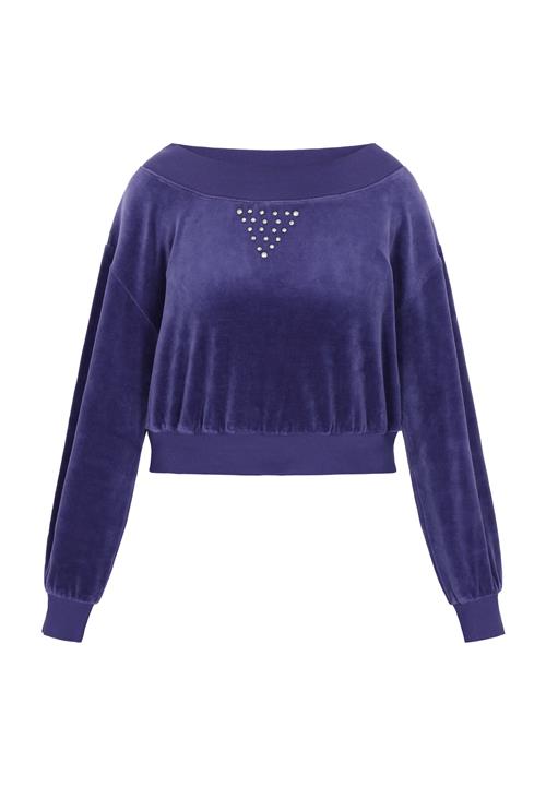 faina Sweatshirt 'Fashion Look'  navy / sølv