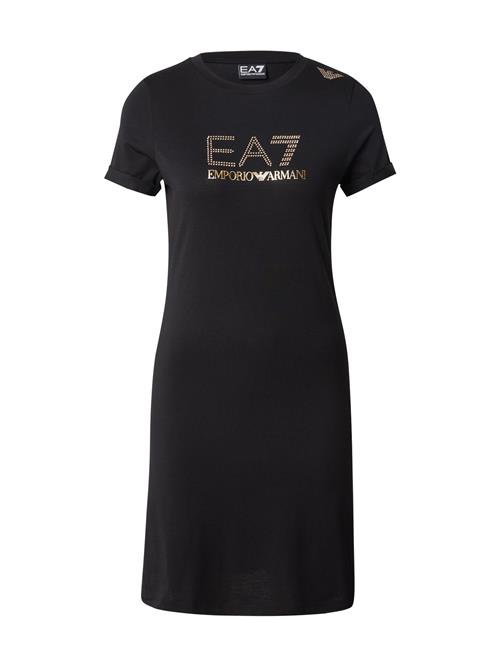 EA7 Emporio Armani Kjole 'TRAIN EVOLUTION'  guld / sort