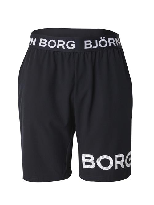 BJÖRN BORG Sportsbukser  sort / hvid