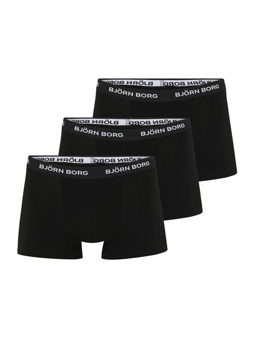 BJÖRN BORG Boksershorts  sort / hvid
