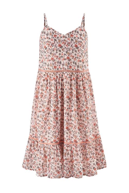 happy girls Kjole  brun / lyseorange / rosé