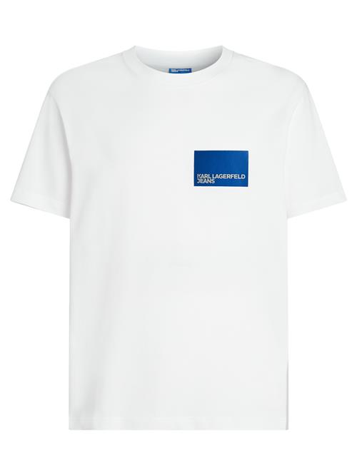 KARL LAGERFELD JEANS Bluser & t-shirts  blå / grå / hvid