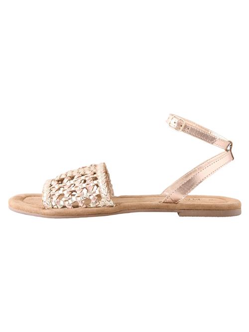 Next Sandaler med rem  rosa guld