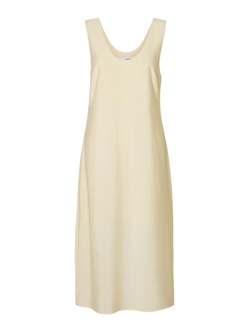 SELECTED Kjole 'SLFCALA'  creme