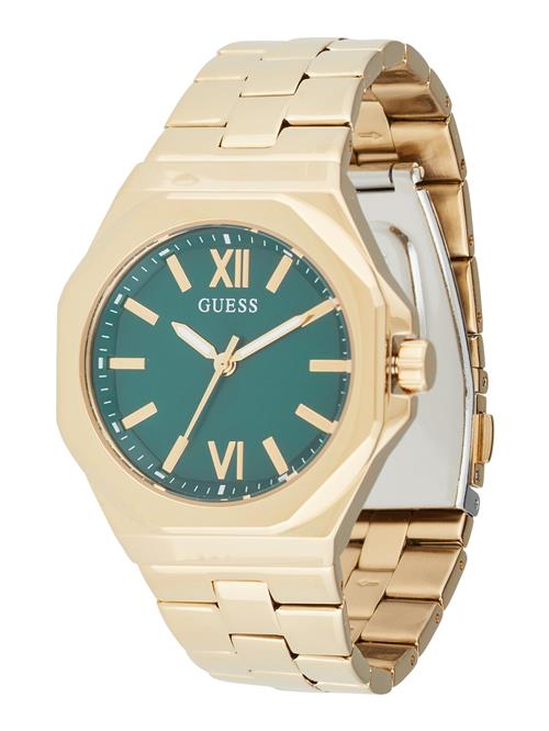 GUESS Analogt ur 'DRESS'  guld / smaragd