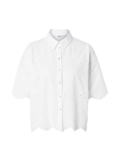 ONLY Bluse 'ONLVALAIS'  hvid