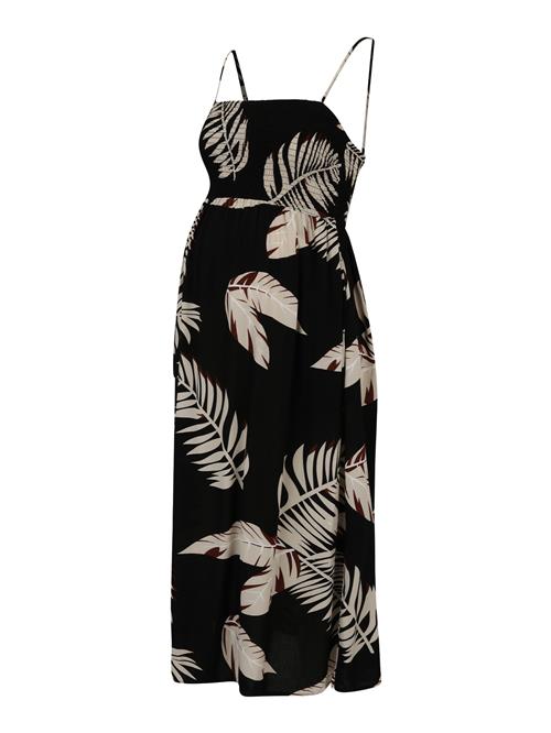 Vero Moda Maternity Sommerkjole 'VMMEASY'  creme / lysegrå / sort