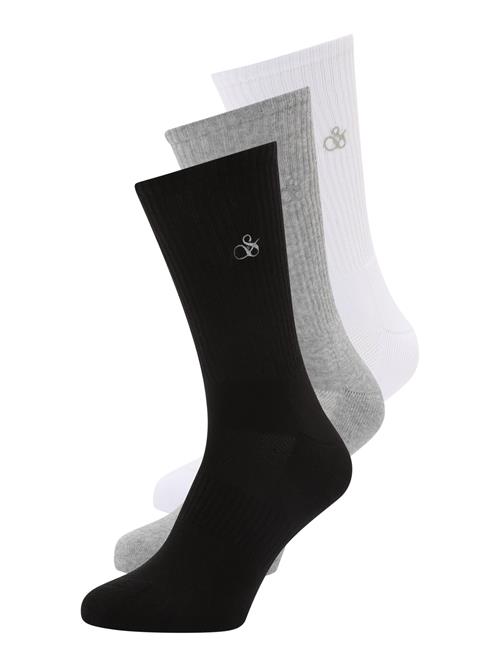 SCOTCH & SODA Sokker  grå / røggrå / sort / hvid