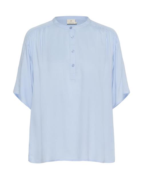 Kaffe Bluse 'Charlotte'  himmelblå