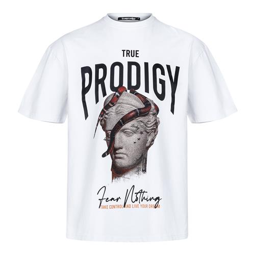trueprodigy Bluser & t-shirts 'Jamie'  grå / sort / hvid